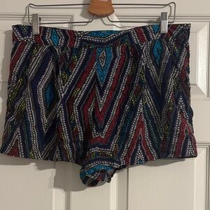 Mossimo Supply Co. Multicolor High Waist Shorts